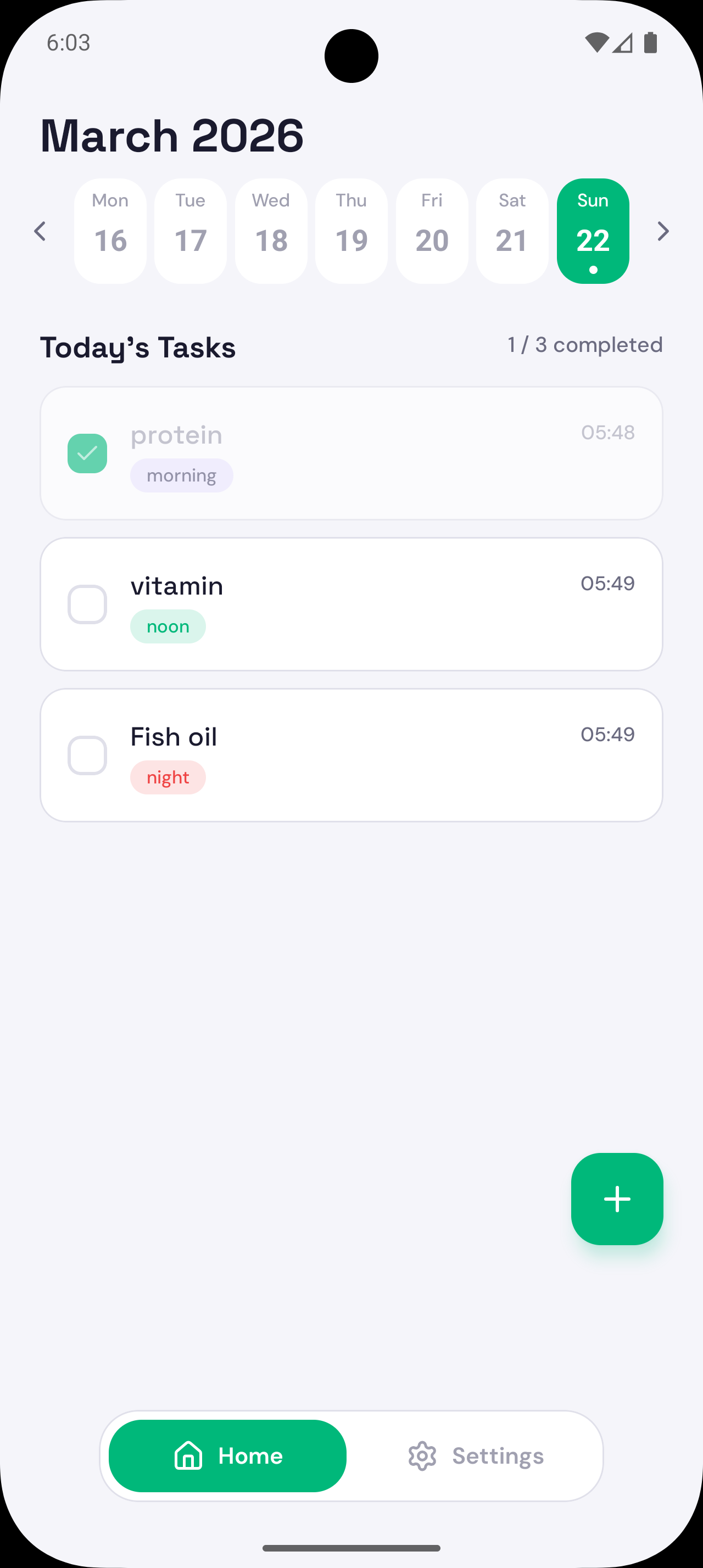 nomow app screenshot