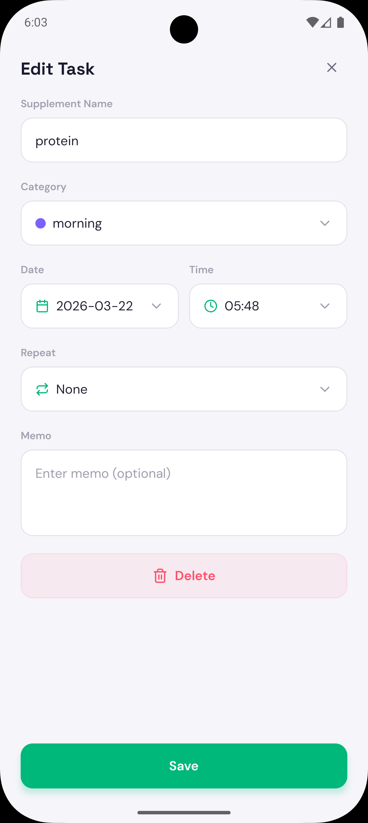 STEP 02: Set reminders